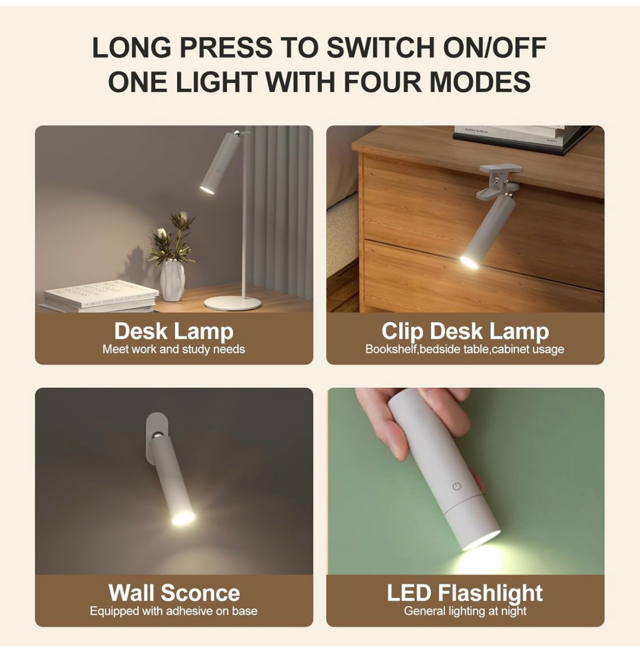 Momax Snaplux Portable LED light - مصباح مغناطيسي متعدد الوظائف