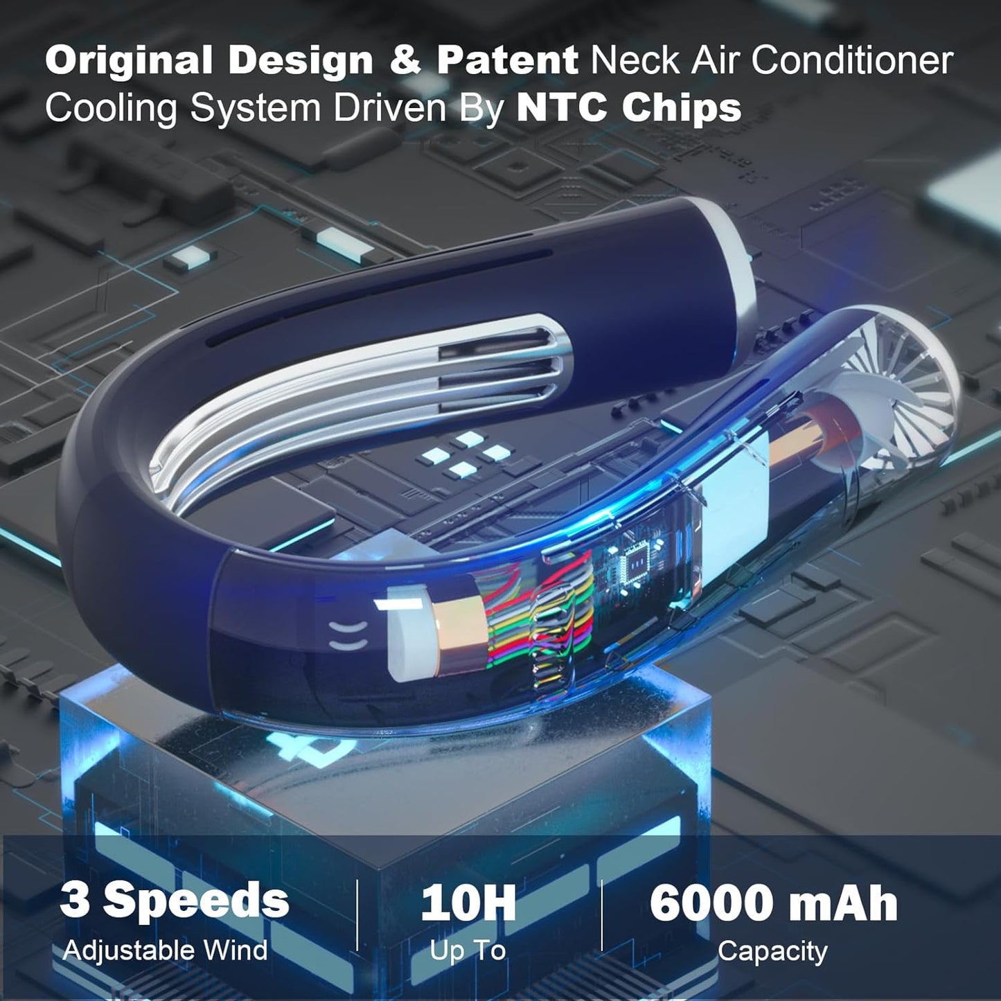 Portable Neck AC-Fan - مكيف رقبه محمول