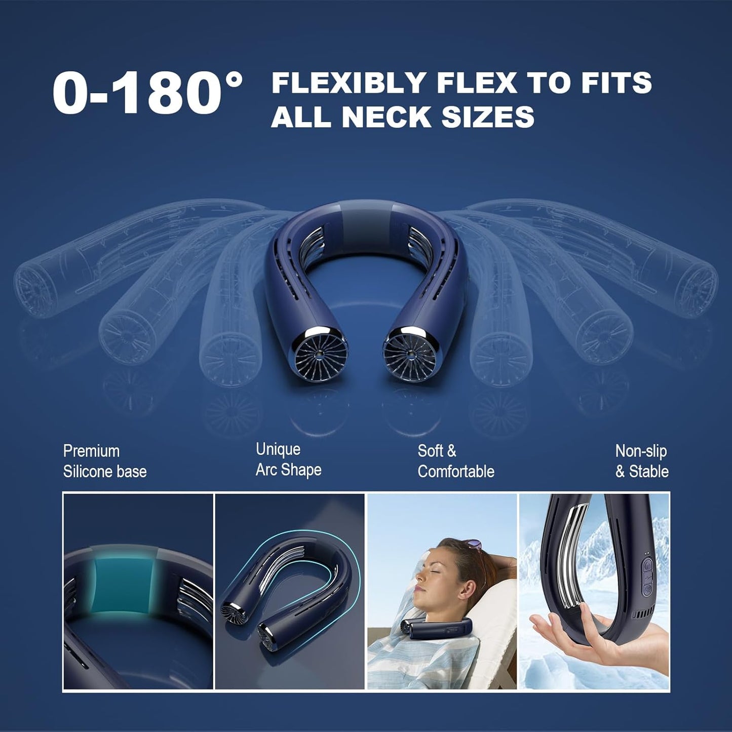 Portable Neck AC-Fan - مكيف رقبه محمول