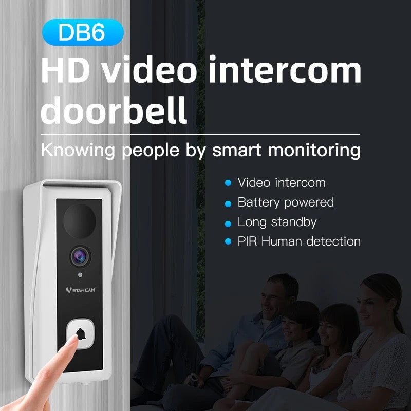 Smart loT IP camera doorbell - جرس باب ذكي بكاميرا مراقبه