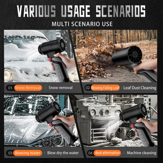 منفاخ جت تيربو – دفع هواء 1200 جرام – قابل للشحن – Jet Turbo Blower for Heavy Duty Use