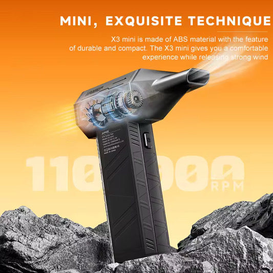 Turbocharged Jet Fan: Brushless - RPM 110,000 مروحة جت تيربو تعمل بالشحن