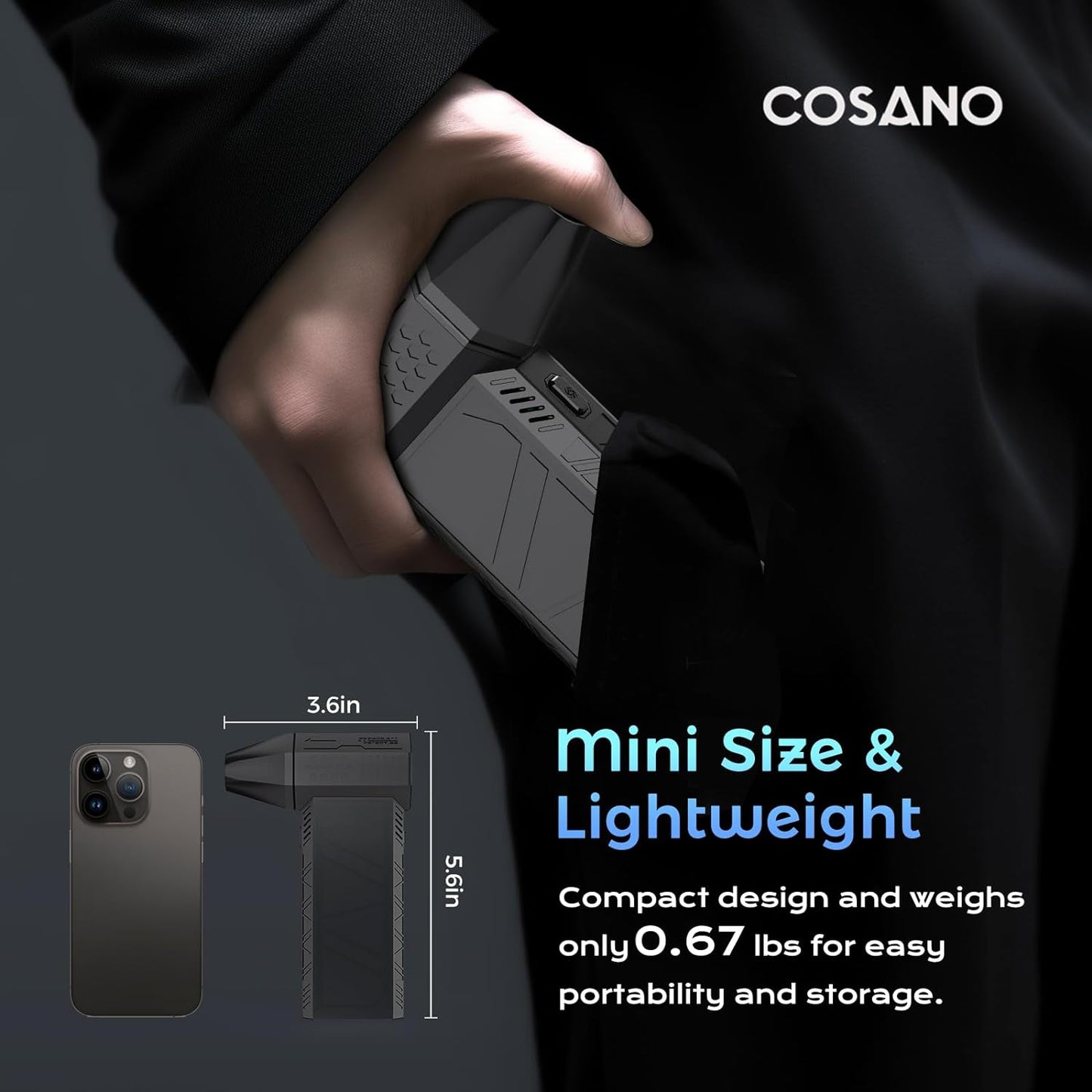 Turbocharged Jet Fan: Brushless, 130,000RPM - مروحة جت تيربو قابلة للشحن