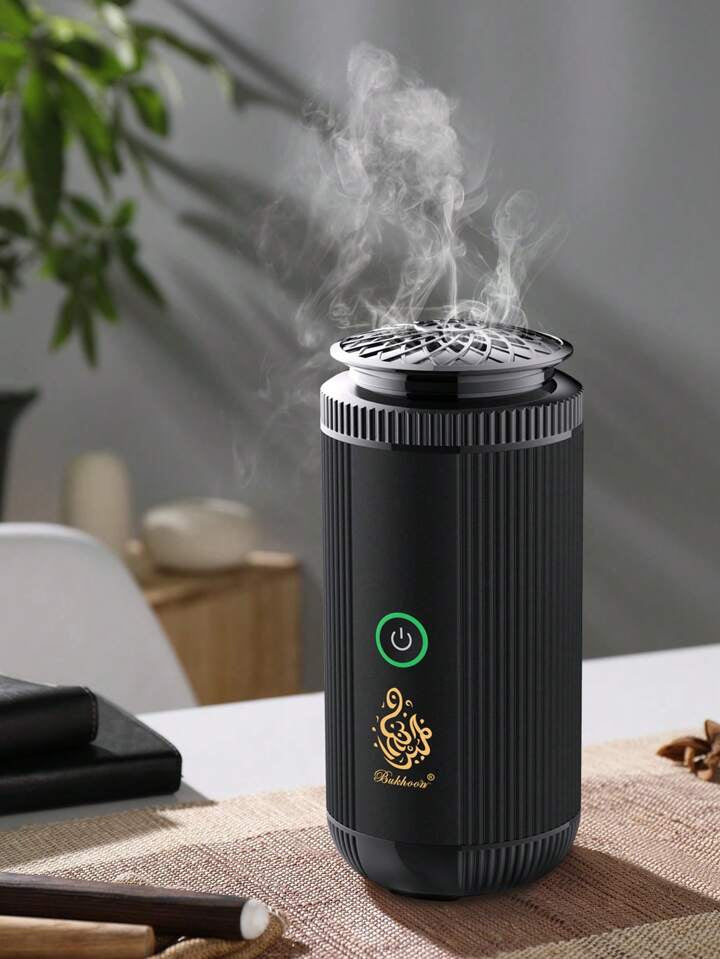 Stainless Smart Portable Bukhoor Chargeable Burner - مبخرة الكترونية ذكية قابلة للشحن