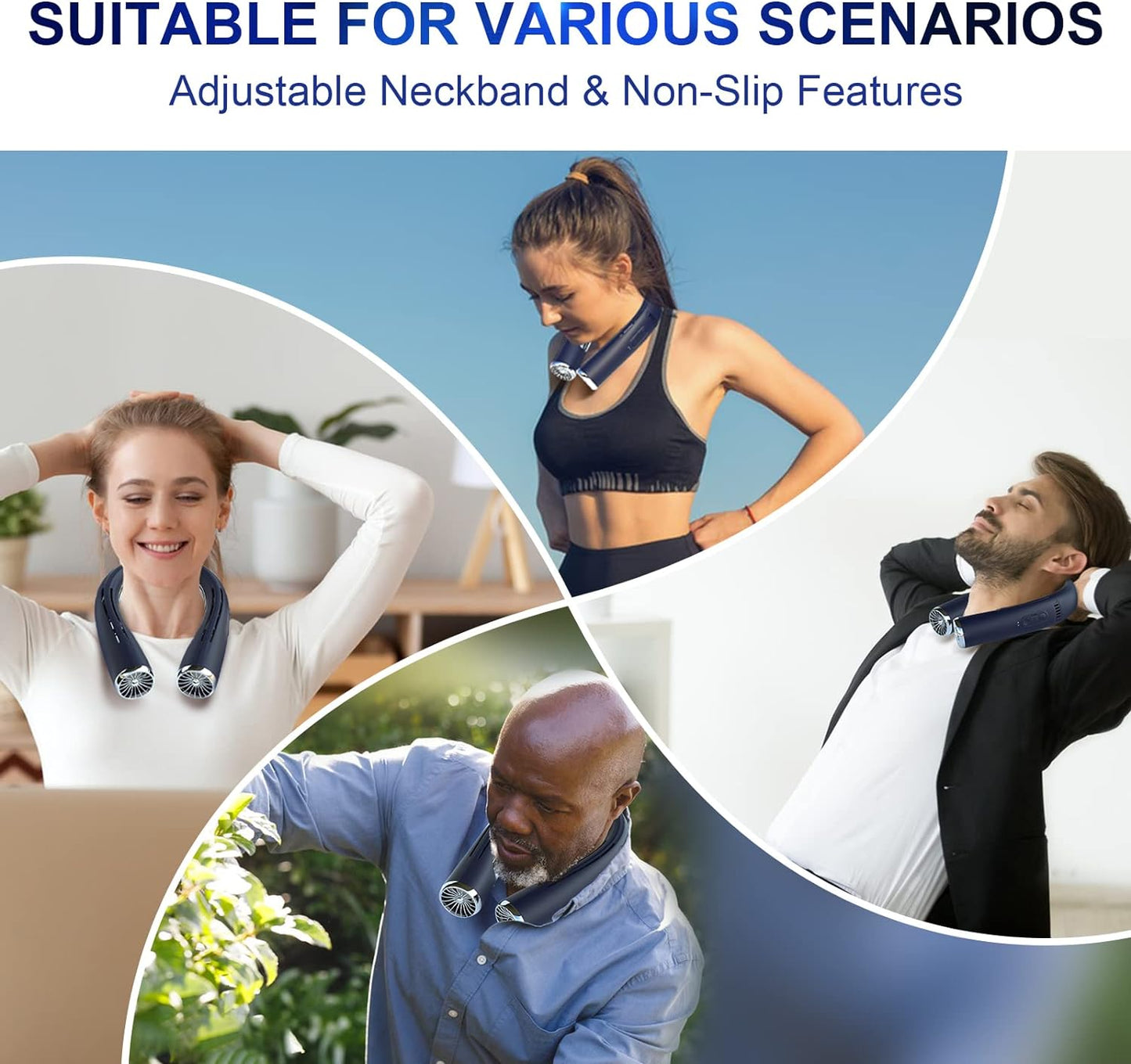 Portable Neck AC-Fan - مكيف رقبه محمول