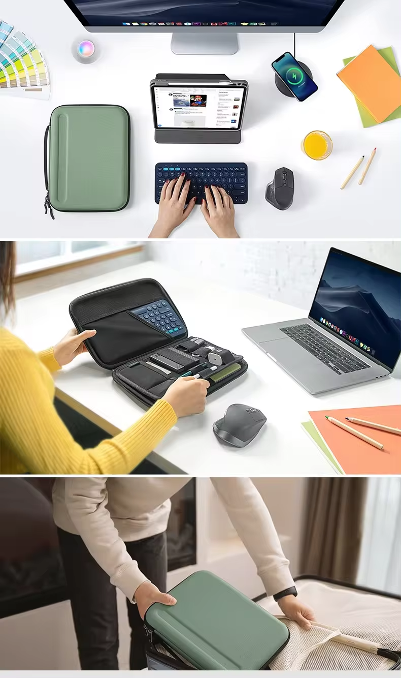 Hard Shell Case for iPad Pro 11 -  حقيبة تخزين محمولة أنيقة لآيباد برو 11