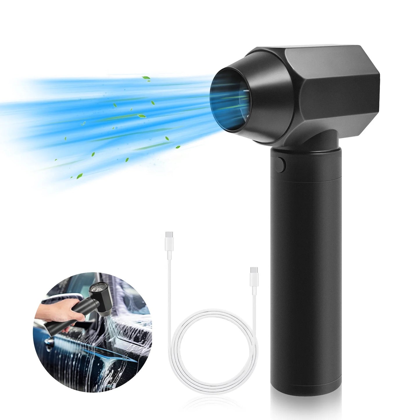 Mini jet turbo fan / air duster 80,000 RPM - مروحة جت تيربو