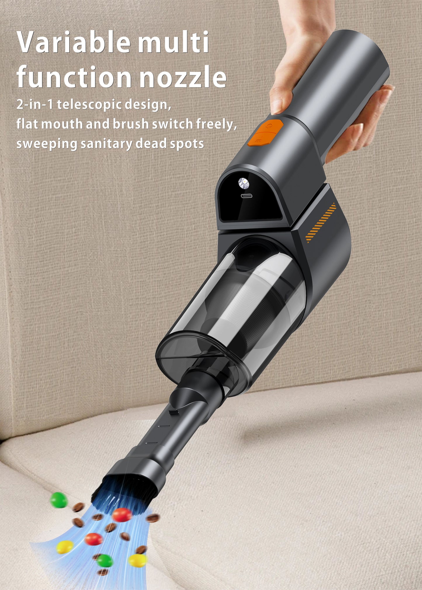 UltraClean Pro Portable Car Vacuum - مكنسة سيارة محمولة