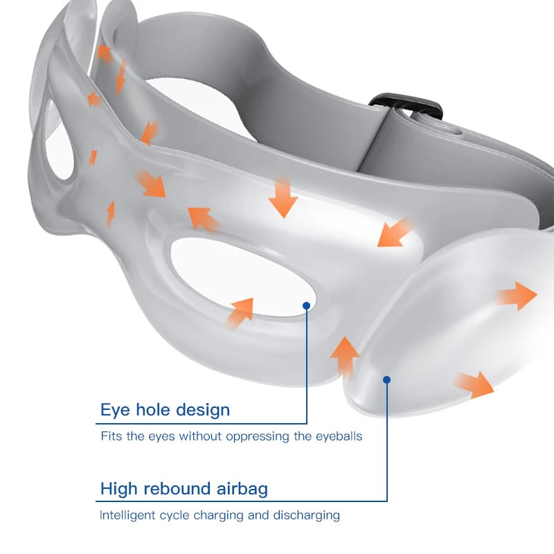 Warm therapy eye massager - جهاز تدليك العيون