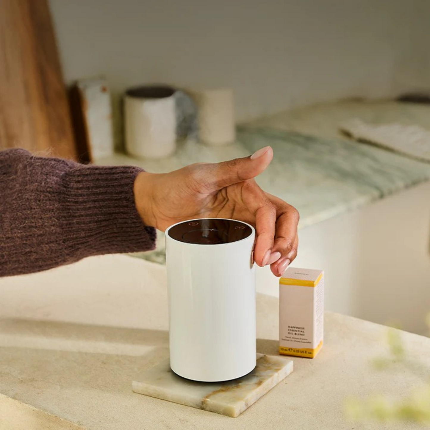 Waterless Aroma Diffuser – Portable Rechargeable - فواحة متنقلة قابلة للشحن