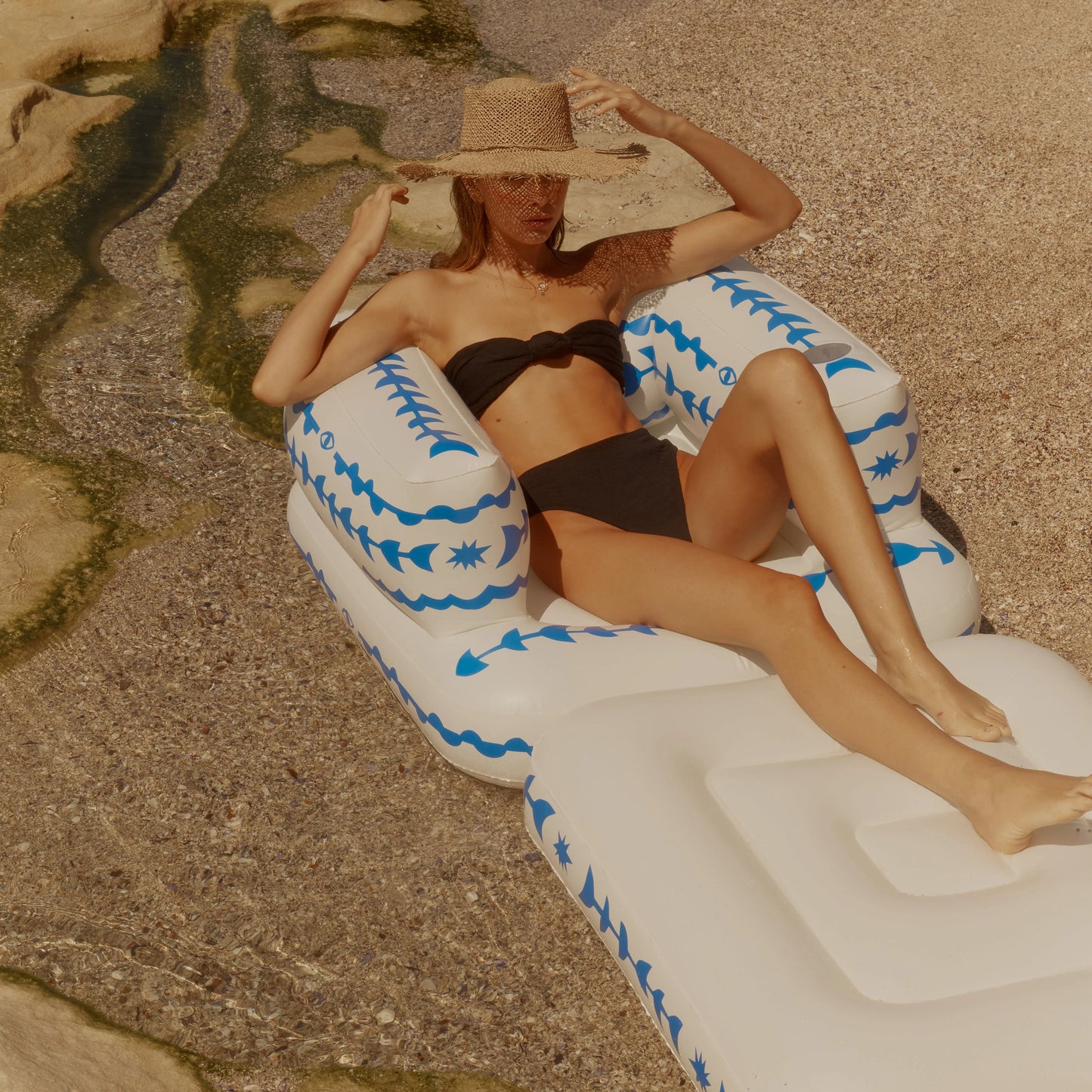 Inflatable Lilo Chair My Mediterranean - كرسي ليلو قابل للنفخ البحر الأبيض المتوسط