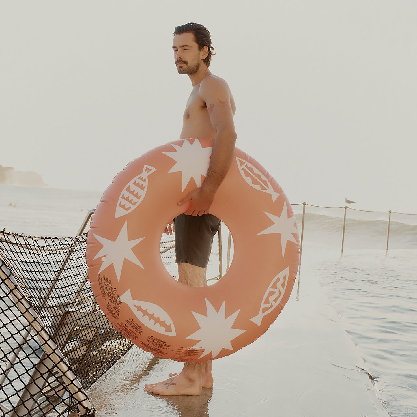 Pool Ring De Playa Coral - عوامة بحر اتجاهين
