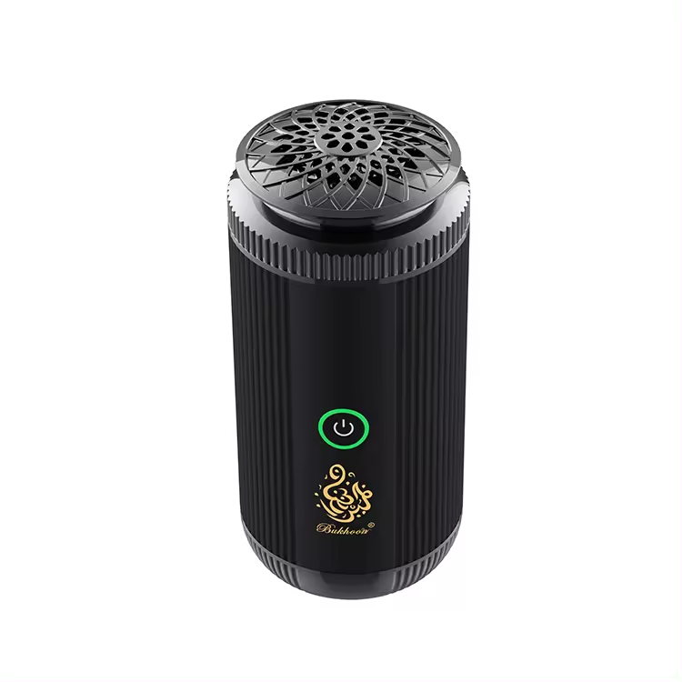 Stainless Smart Portable Bukhoor Chargeable Burner Bundle - مبخرة الكترونية ذكية قابلة للشحن