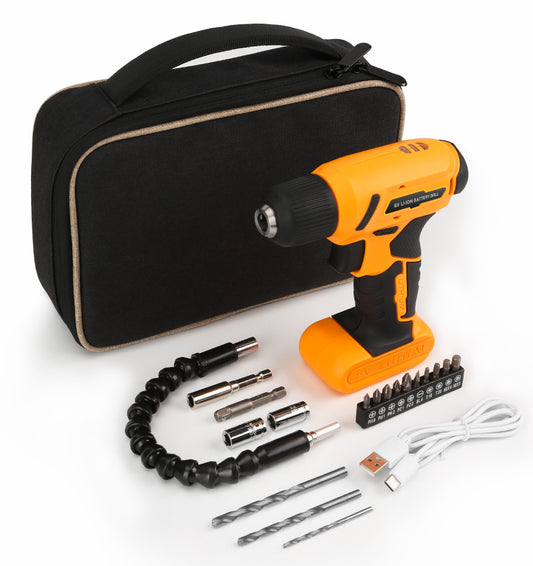 UF-TOOLS 8V Cordless Screwdriver & Drill -
مفك براغي ومثقاب لاسلكي 8 فولت