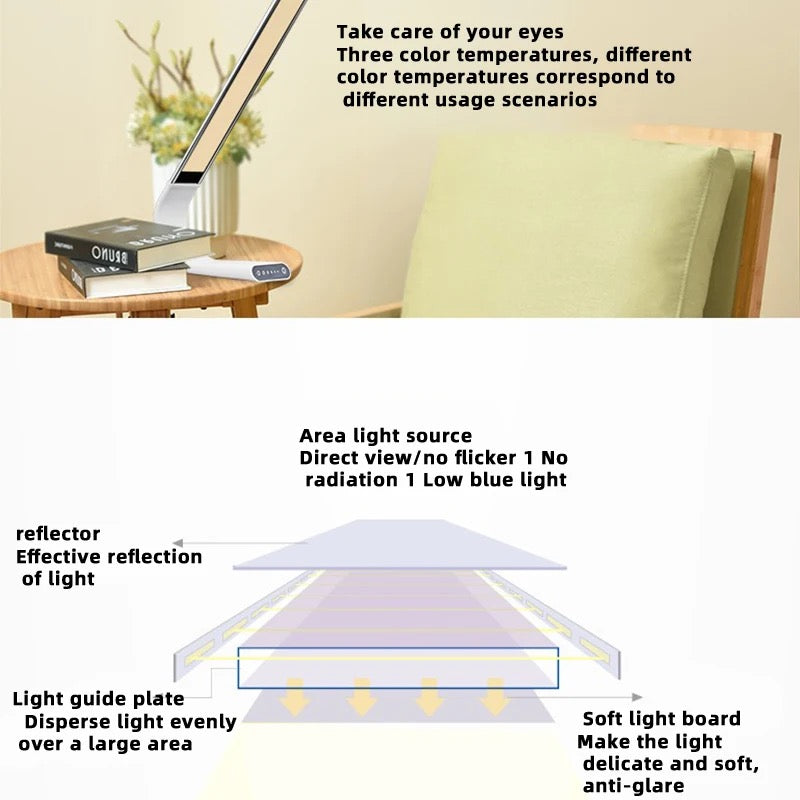Adaptive Desk Lamp - مصباح متعدد الإستخدامات