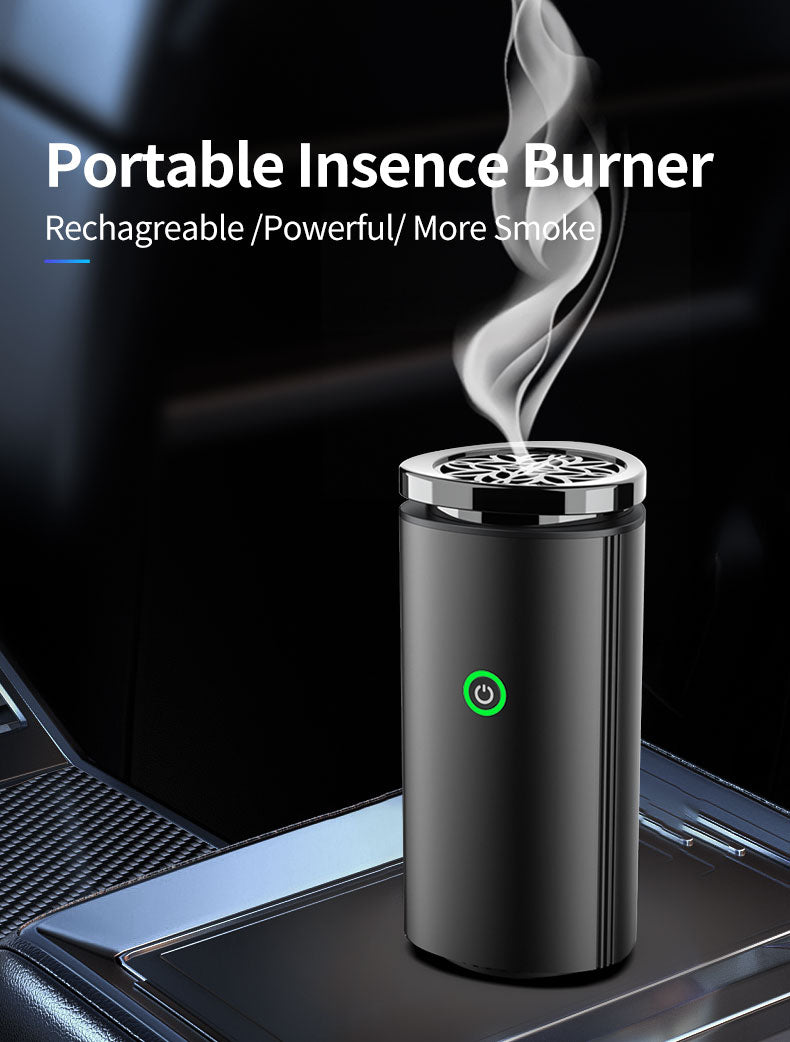 Portable Electric Incense Burner - مبخرة بخور ذكية فورية تعمل بالشحن