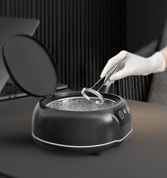 Ultrasonic Jewelry Cleaner – 700ml, 48KHz - جهاز تنظيف بالموجات فوق الصوتية