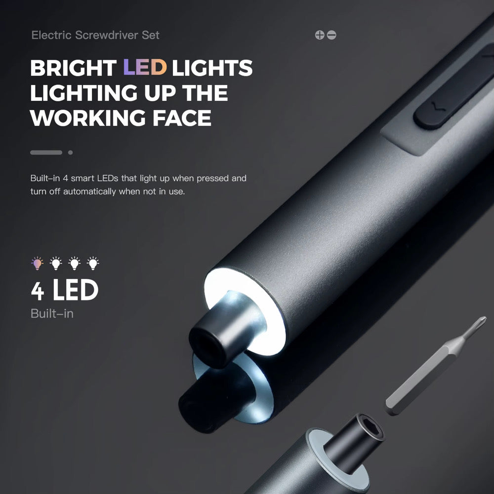 Roller Electric Screwdriver, 62-in-1 | مفك روللر اللاسلكي، 62 قطعة