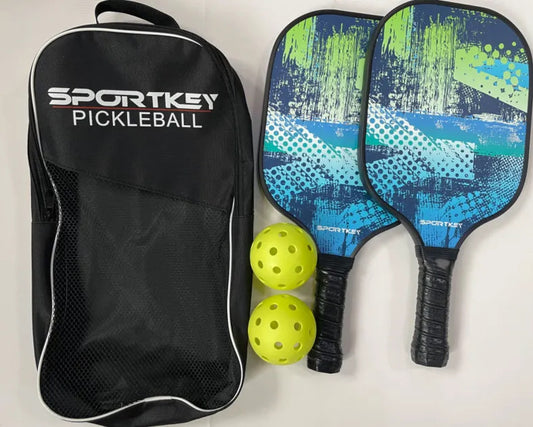 Fiberglass Carbon Fiber Pickleball Paddle Set