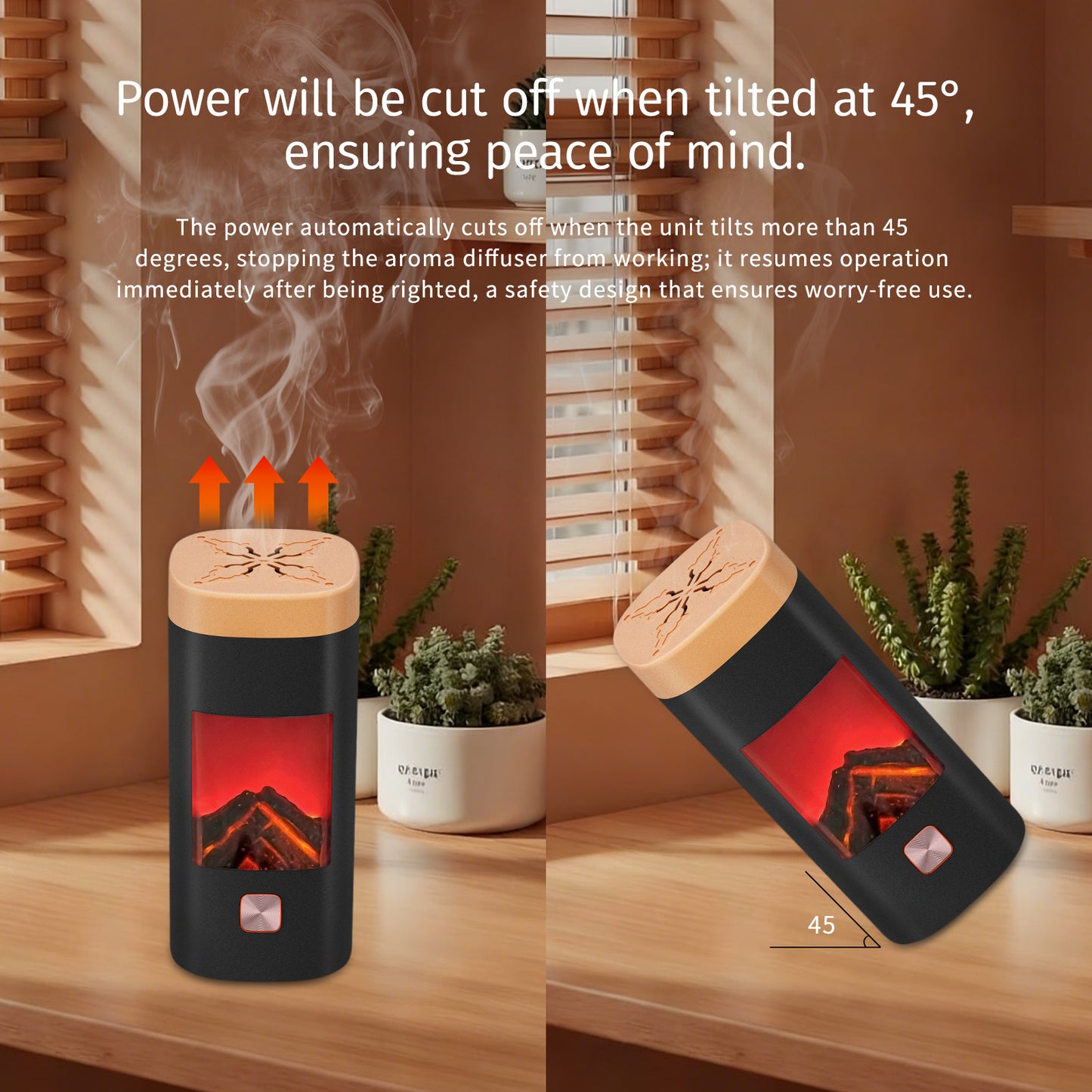 Portable Electric Incense Burner - مبخرة بخور فورية الكترونية قابلة للشحن