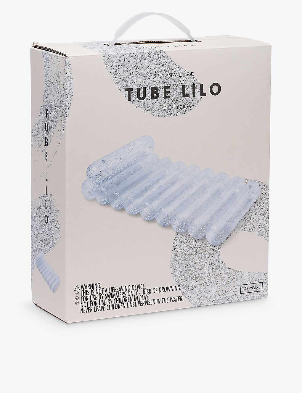 Tube Lilo Glitter - عوامة جليتر شفافة